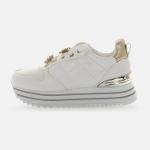 Sneakers Platform Gioiello Bianco