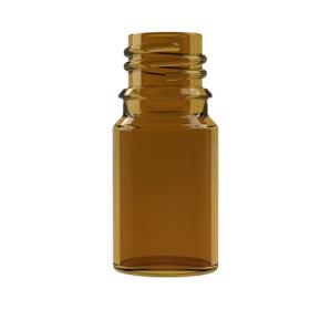 Bottiglia in vetro ambrato da 5 ml: Altezza 50 mm