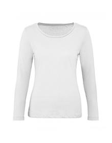 T-shirt 100% cotone organico manica lunga per donna