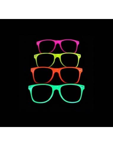 Occhiali UV da festa al neon