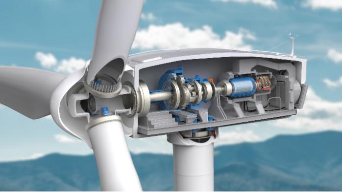 Componenti di ingranaggi per turbine eoliche e ingranaggi 