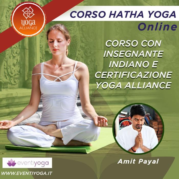 Corso Hatha Yoga con Insegnante Indiano