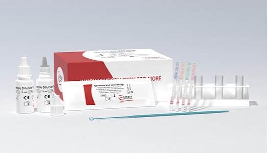 Quatro Vet Uni-Strip test rapido per rotavirus