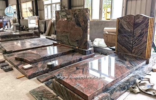 Haobo Stone China Multicolor Red Granite is on sale.