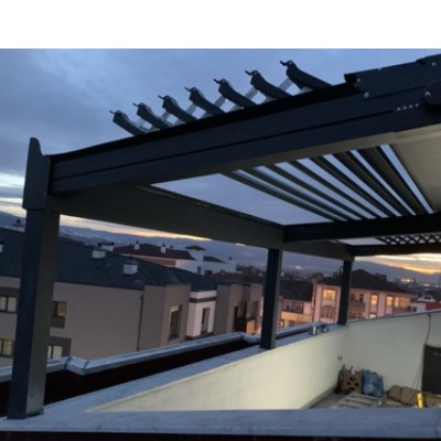 Bioclimatic Rolling Roof System 