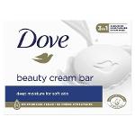Dove beauty cream sapone per le mani con 1/4 di crema idratante 90 g
