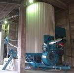 ES525F Schermato * large dryer with DUST CONTROL COWLING *