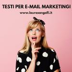 Testi per E-mail Marketing 