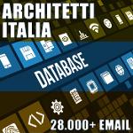 Database Email Marketing Architetti 