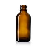Bottiglia in vetro ambrato da 50 ml: Altezza 91.7 mm