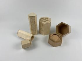 Imballaggio in legno ecologico