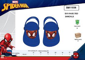 calzature clogs sandali mare spiderman
