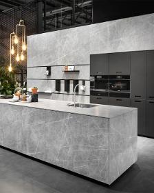 Cucina marmo grigio