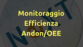 Monitoraggio efficienza OEE/Andon