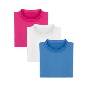  T-Shirt  con Protezione Solare UV UPF 50+