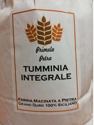 Semola rimacinata integrale di grano duro Timilia.