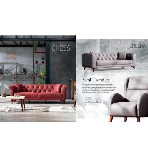 Vendita calda soggiorno mobili divano set lattice pieghevole