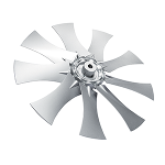 R Reversible airfoil profile axial impellers
