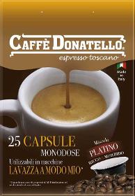 Capsule di caffè compatibili PLATINO Ricco & Morbido