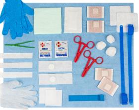 Single use personalized kit for dialysis and medication 