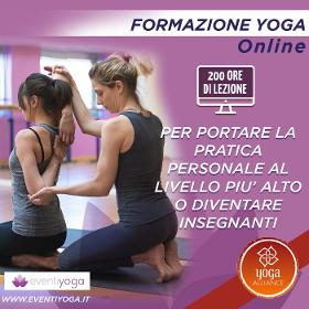 Formazione Yoga Online 200 ore Yoga Alliance Internazionale