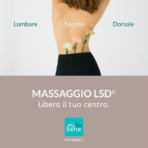 Massaggio LSD© Lombare-Sacrale-Dorsale