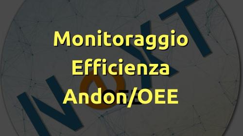 Monitoraggio efficienza OEE/Andon